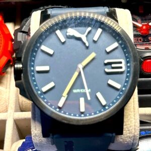 Puma 50mm Watch Men’s Blue New